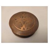 Bronze Trinket Box w/Removable Dishes