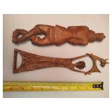 Two Wood Carvings