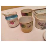 Assorted Asian Cups/Trinket Boxes/Small Plate