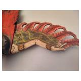 Balinese Hand Carved Wood Flying Garuda