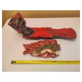 Balinese Hand Carved Wood Flying Garuda