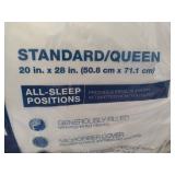Full/Queen White Duvet & Two Queen Pillows