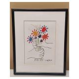 Pablo Picasso Print "Bouquet of Peace"