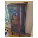 Wood & Glass Curio Cabinet