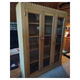 MCM Solid Wood Three-Door Cabinet