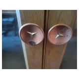 MCM Solid Wood Three-Door Cabinet