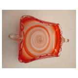 Hand Blown Murano Candy Dish
