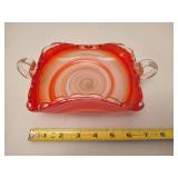 Hand Blown Murano Candy Dish