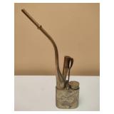 Vintage Brass Chinese Water Pipe
