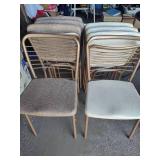 Eight Folding Chairs