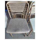 Eight Folding Chairs