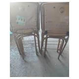 Eight Folding Chairs