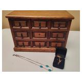 Jewelry Box & Costume Jewelry