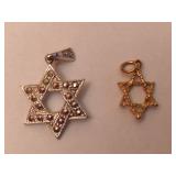 Sterling & 14K Pendants