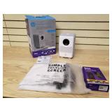 HP Projector CC200 includes 84" fabric screen