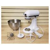 Kitchen Aid Tilt-Head Stand Mixer with attachments