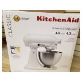 Kitchen Aid Tilt-Head Stand Mixer with attachments