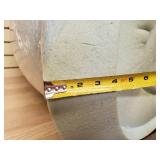 4 inch Mattress Topper, Looks to be a twin size