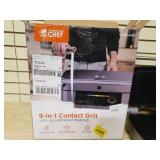 Commercial Chef 9-in-1 Contact Grill with Accelerated Heating