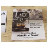 Hamilton Beach slide & Lock Espresso Maker