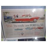 (EC1) 4 Vintage Full 2-Page Ford Ma...