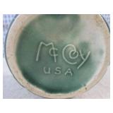 (FS) Vintage McCoy Green Glazed Pot...
