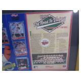 (D-4) Framed Minnesota Twins 1991 W...