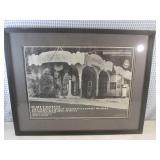 (D-4) Framed Vintage 1968 Family Do...