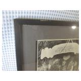 (D-4) Framed Vintage 1968 Family Do...
