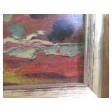 (BS) Vintage Framed Carl Wendell Ra...