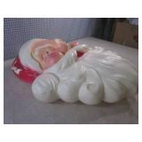 (FS) Vintage Santa Claus Blow Mold ...
