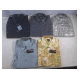 (BSB) 5 New Cotton Reel Shirts Size...