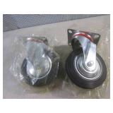(BSB) 2 New Heavy-Duty 6" Swivel Ca...