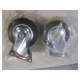 (BSB) 2 New Heavy-Duty 6" Swivel Ca...