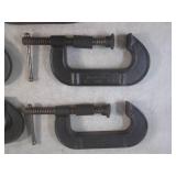 (BS) 5 Jorgensen 4" C-Clamps...