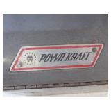 (BSB) Vintage 19" Powr-Kraft Metal ...