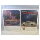 (EC1) 10 Vintage Magazine Car Ads S...