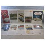 (EC1) 10 Vintage Magazine Car Ads S...
