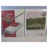 (EC1) 10 Vintage Magazine Car Ads S...