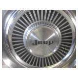 (EW4) 3 Vintage Jeep Hubcaps...
