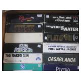 (A-3) Box of Assorted VHS Movies...