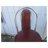 (RMC) Pair of Vintage Metal Stools ...