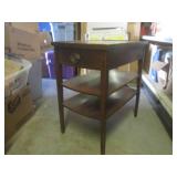 (EW6) Vintage Mersman Wood End Tabl...