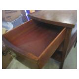 (EW6) Vintage Mersman Wood End Tabl...