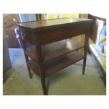 (EW6) Vintage Mersman Wood End Tabl...