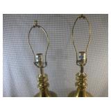 (BS) 2 Brass Lamps...