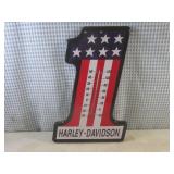 (EC1) Harley Davidson Metal Thermom...
