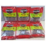 (B-3) 6 Bags of Jack Links Jalapeno...