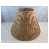 (EW3) Vintage Hand-Woven Rattan Lam...
