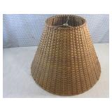 (EW3) Vintage Hand-Woven Rattan Lam...